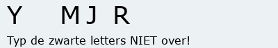 Bevestigingscode