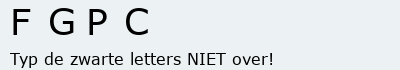 Bevestigingscode
