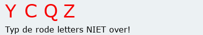 Bevestigingscode