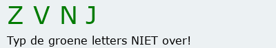 Bevestigingscode