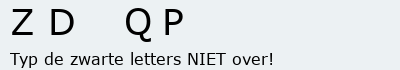 Bevestigingscode