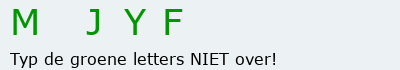 Bevestigingscode