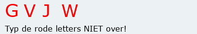 Bevestigingscode