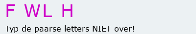 Bevestigingscode
