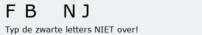 Bevestigingscode