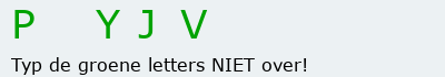 Bevestigingscode