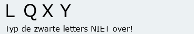 Bevestigingscode