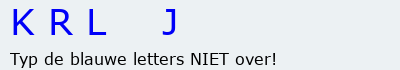 Bevestigingscode