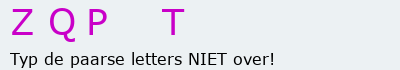 Bevestigingscode