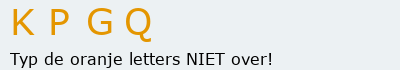 Bevestigingscode