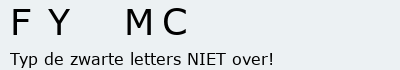 Bevestigingscode