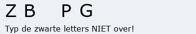 Bevestigingscode