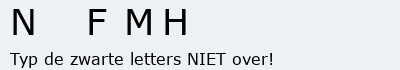 Bevestigingscode