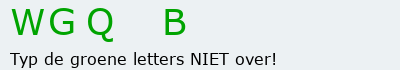 Bevestigingscode