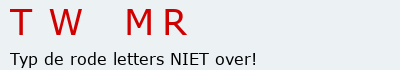 Bevestigingscode