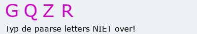 Bevestigingscode