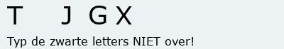 Bevestigingscode