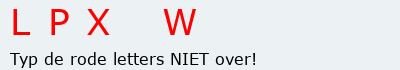 Bevestigingscode
