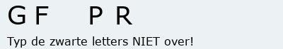 Bevestigingscode