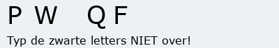 Bevestigingscode