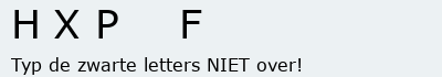 Bevestigingscode
