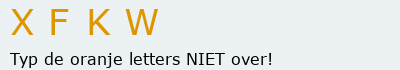 Bevestigingscode