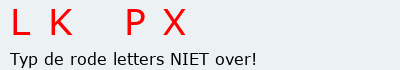 Bevestigingscode