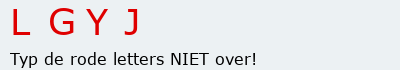 Bevestigingscode