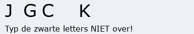 Bevestigingscode