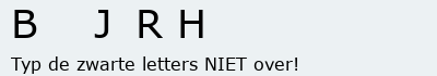 Bevestigingscode