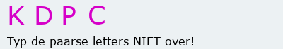 Bevestigingscode