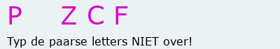 Bevestigingscode