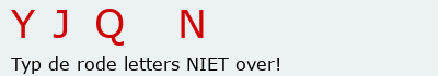 Bevestigingscode