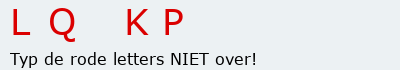 Bevestigingscode