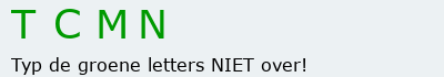 Bevestigingscode