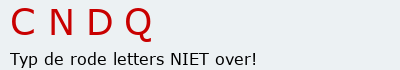 Bevestigingscode