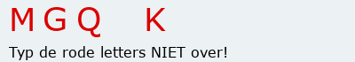 Bevestigingscode