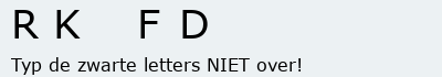 Bevestigingscode