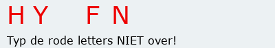 Bevestigingscode