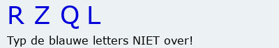 Bevestigingscode