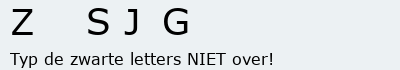 Bevestigingscode