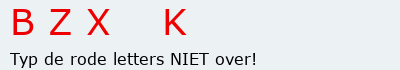 Bevestigingscode
