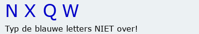 Bevestigingscode
