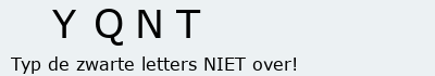 Bevestigingscode