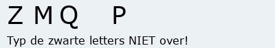 Bevestigingscode