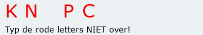 Bevestigingscode