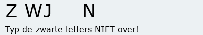 Bevestigingscode