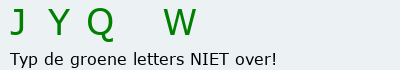 Bevestigingscode