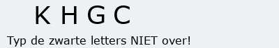 Bevestigingscode