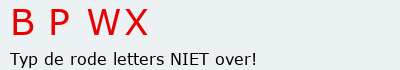 Bevestigingscode